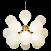 Люстра на штанге Loft it Miracle 10130/18 White цвет плафона/подвески Белый, цвет арматуры Золото-3