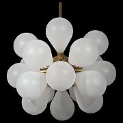 Люстра на штанге Loft it Miracle 10130/18 White цвет плафона/подвески Белый, цвет арматуры Золото-5
