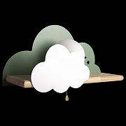 Бра Loft it Axel 10134 Green цвет плафона/подвески Белый, цвет арматуры Белый, Коричневый, Зеленый-5