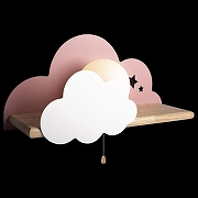 Бра Loft it Axel 10134 Pink цвет белый, дерево, розовый-6