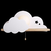 Бра Loft it Axel 10134 White цвет плафона/подвески Белый, цвет арматуры Белый, Коричневый-3