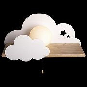 Бра Loft it Axel 10134 White цвет плафона/подвески Белый, цвет арматуры Белый, Коричневый-4