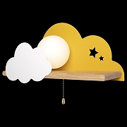 Бра Loft it Axel 10134 Yellow цвет белый, дерево, желтый-5