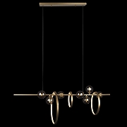 Подвесной светильник Loft it Molecule 10139/1200L цвет золото-3