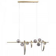 Подвесной светильник Loft it Molecule 10139/1200L цвет плафона/подвески Светло-серый, цвет арматуры Золото-2