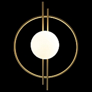 Бра Loft it C1rcle 10143 Gold цвет плафона/подвески Белый, цвет арматуры Золото-2