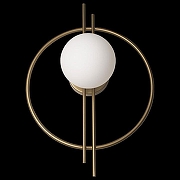 Бра Loft it C1rcle 10143 Gold цвет плафона/подвески Белый, цвет арматуры Золото-4