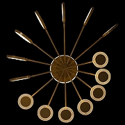 Люстра Loft it Megan 10164L Gold цвет золото-3