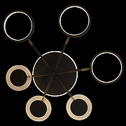 Люстра Loft it Megan 10164S Black цвет плафона/подвески Черный, цвет арматуры Черный-3