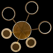 Люстра Loft it Megan 10164S Gold цвет плафона/подвески Золото, цвет арматуры Золото-3