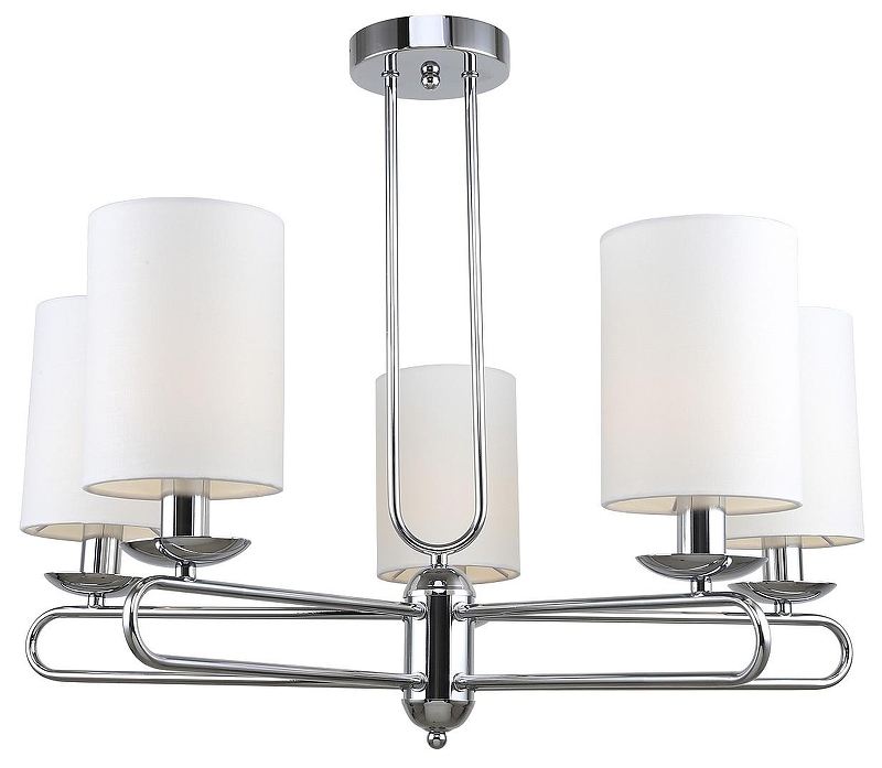 Люстра на штанге Escada Eclipse 10166/5PL Chrome 