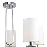 Люстра на штанге Escada Ecl1pse 10166/5PL Chrome цвет плафона/подвески Белый, цвет арматуры Хром-1