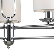 Люстра на штанге Escada Ecl1pse 10166/5PL Chrome цвет плафона/подвески Белый, цвет арматуры Хром-4