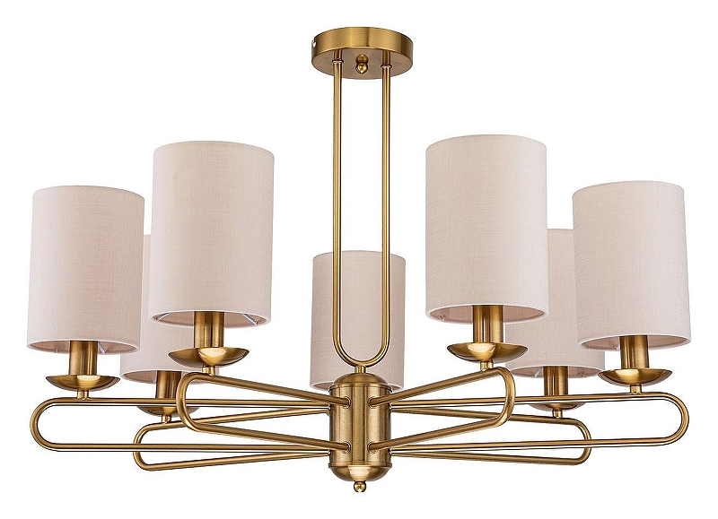 Люстра на штанге Escada Eclipse 10166/7PL Brass 