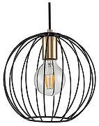 Подвесной светильник Escada Quebec 10176/1S цвет бронза, черный