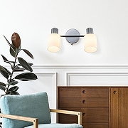 Бра Escada Nord1c 10178/2A цвет плафона/подвески Белый, цвет арматуры Хром-4