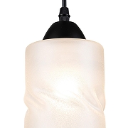 Подвесной светильник Escada Tw1st 10182/1S цвет плафона/подвески Белый, цвет арматуры Черный-3