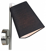 Бра Escada Hall 10185/1A Black цвет плафона/подвески Черный, цвет арматуры Хром