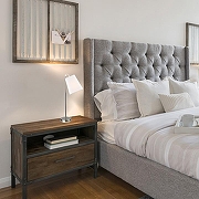Настольная лампа Escada Hall 10185/L White цвет плафона/подвески Белый, цвет арматуры Хром-2