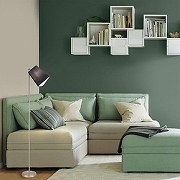 Торшер Escada Hall 10185/T Grey цвет плафона/подвески Серый, цвет арматуры Хром-3