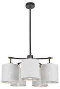Люстра на штанге Escada Adagio 10186/5PL цвет черный-1