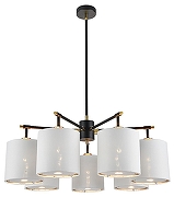 Люстра на штанге Escada Adagio 10186/7PL цвет черный-1