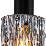 Подвесной светильник Escada Ra1n 10189/1S Black цвет плафона/подвески Светло-серый, цвет арматуры Черный-3