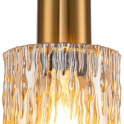 Подвесной светильник Escada Ra1n 10189/1S Brass цвет плафона/подвески Оранжевый, цвет арматуры Золото, Черный-4