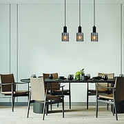 Подвесной светильник Escada Rain 10189/3S Black цвет черный-5