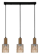 Подвесной светильник Escada Rain 10189/3S Brass цвет золото, черный