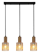 Подвесной светильник Escada Rain 10189/3S Brass цвет золото, черный-1