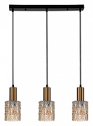 Подвесной светильник Escada Rain 10189/3S Brass цвет золото, черный