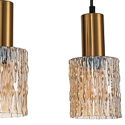 Подвесной светильник Escada Rain 10189/3S Brass цвет золото, черный-3