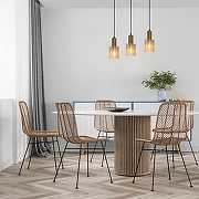 Подвесной светильник Escada Rain 10189/3S Brass цвет золото, черный-5