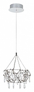 Подвесной светильник Divinare Rotondo 1019/02 SP-28 цвет плафона/подвески Прозрачный, цвет арматуры Хром-1