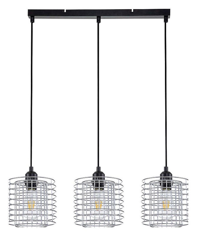 Подвесной светильник Escada Grid 10190/3S Chrome 