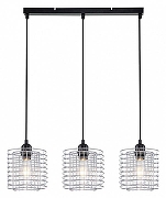 Подвесной светильник Escada Gr1d 10190/3S Chrome цвет плафона/подвески Хром, цвет арматуры Черный-1