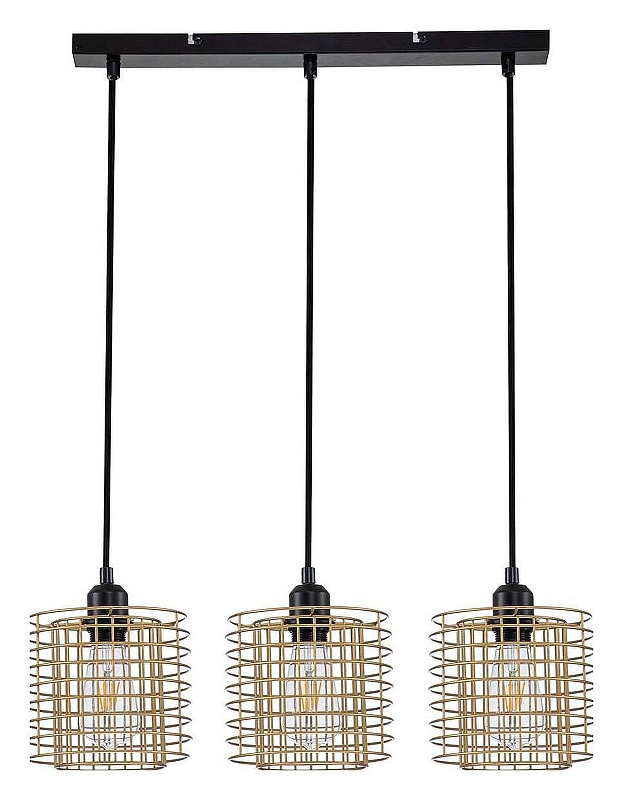 Подвесной светильник Escada Grid 10190/3S Gold 