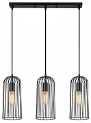 Подвесной светильник Escada Phoen1x 10198/3S цвет плафона/подвески Черный, цвет арматуры Черный-1