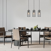 Подвесной светильник Escada Phoen1x 10198/3S цвет плафона/подвески Черный, цвет арматуры Черный-4