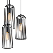 Люстра Escada Phoen1x 10198/6 цвет плафона/подвески Черный, цвет арматуры Черный-2