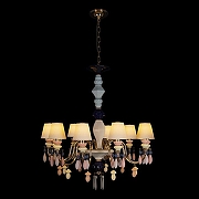 Люстра Loft it Grace 10203/10 Mult цвет плафона/подвески Белый, цвет арматуры Золото-4