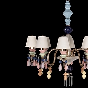 Люстра Loft it Grace 10203/10 Mult цвет плафона/подвески Белый, цвет арматуры Золото-5