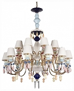 Люстра Loft it Grace 10203/12+8 Mult цвет плафона/подвески Белый, цвет арматуры Золото