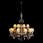 Люстра Loft it Grace 10203/12+8 Mult цвет плафона/подвески Белый, цвет арматуры Золото-4