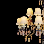 Люстра Loft it Grace 10203/12+8 Mult цвет плафона/подвески Белый, цвет арматуры Золото-6