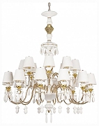Люстра Loft it Grace 10203/12+8 White цвет плафона/подвески Белый, цвет арматуры Белый, Золото