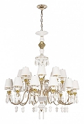 Люстра Loft it Grace 10203/12+8 White цвет плафона/подвески Белый, цвет арматуры Белый, Золото-1