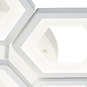 Люстра Escada Hexagon 10204/7LED цвет плафона/подвески Белый, цвет арматуры Белый-5