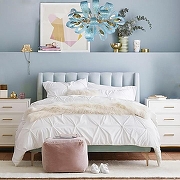 Люстра на штанге Loft it L1r1o 10214/1000 цвет плафона/подвески Голубой, цвет арматуры Золото-6